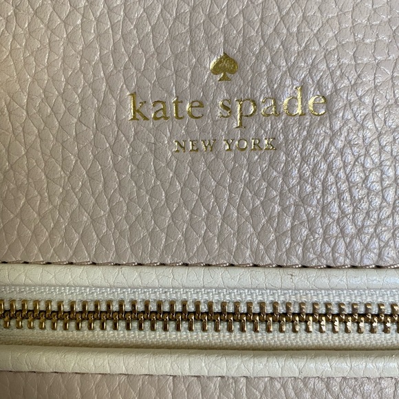 Kate Spade Medium Zip Top Satchel - Chalk Pink - Picture 3 of 8